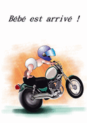 B&eacute;b&eacute; &agrave; moto, pr&eacute;parez-vous &agrave; l'accueil !